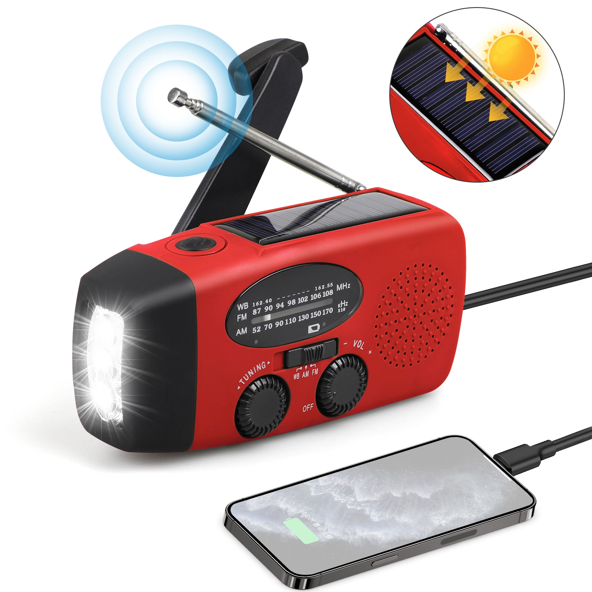 Hand Crank Emergency Radio