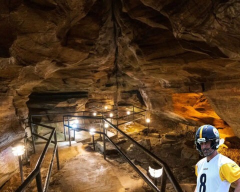 Secret cave near Pittsburgh discovered by Aaron Rodgers