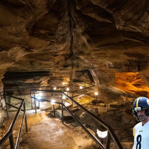 Secret cave near Pittsburgh discovered by Aaron Rodgers