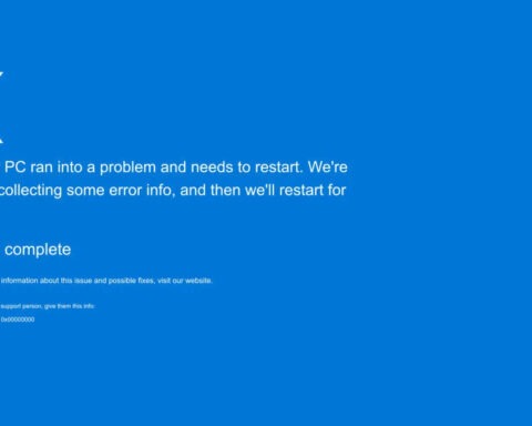 Microsoft Blue Screen of Death