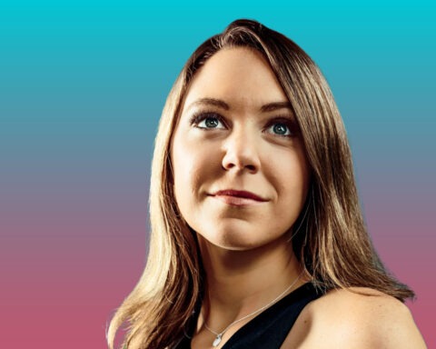 Natasha Bertrand stares confidently upward as Trump melts down over her existence