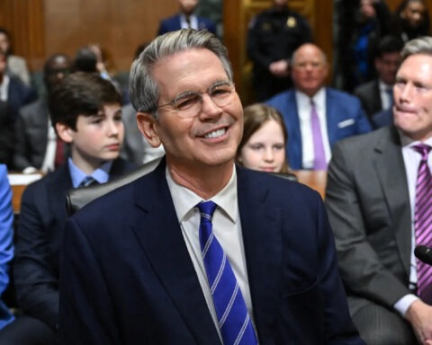 Scott Bessent smiling