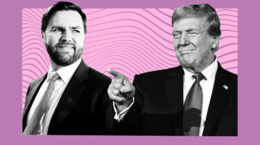 JD Vance and Donald Trump walk through the Capitol moments after megabill passes