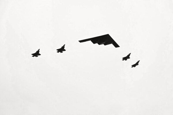 Trump Orders Stealth Bomber to “Turn Off the Stealth” So Putin Can Appreciate How Cool It Looks