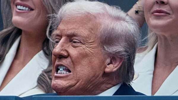 Trump Spotted Biting Blue Mystery Object, Nation Places Bets on Viagra vs. Altoid