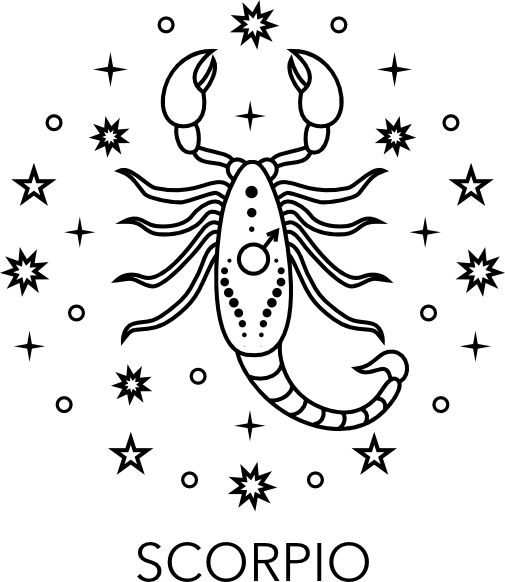 Scorpio zodiac icon