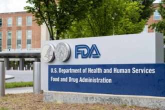 U.S. Food and Drug Administration headquarters building in Maryland.