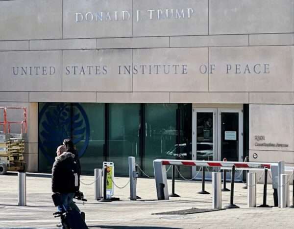 Trump Puts Name on Institute of Peace, Says Nobel Prize Now ‘Basically Required by Law’